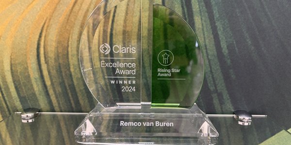Rijzende sterren - OpenC wint Claris Rising Star Award 2024