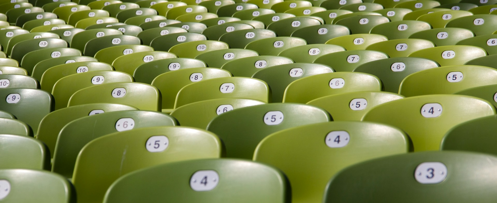 Numbered seats